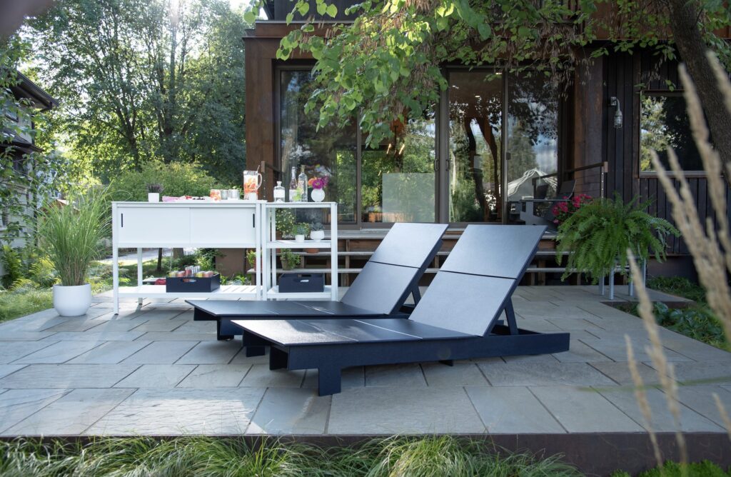 A La Carte in a backyard patio oasis